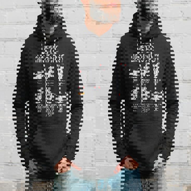 ウエスト・ハイランド・ホワイト・テリア・ウェスティ毎日のやることリスト犬 パーカー 彼への贈り物