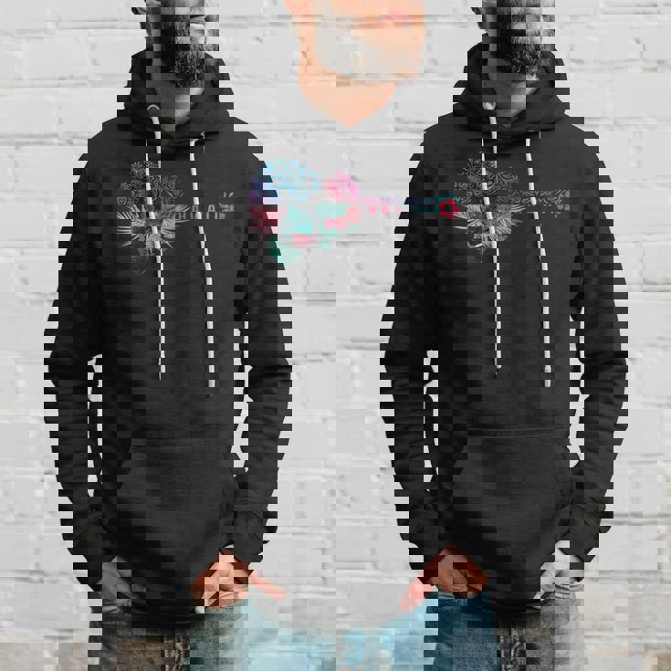 ウクレレ トライバル・フラワー アロハ・ギター ハワイ パーカー 彼への贈り物