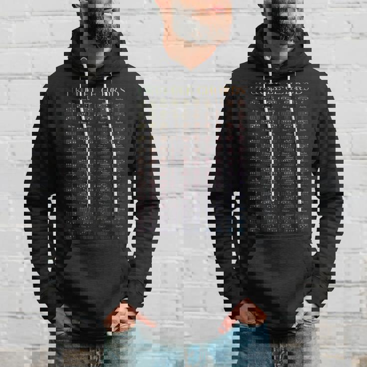 ウクレレレインボーコードチャート Gcea チューニング ウケノート パーカー 彼への贈り物