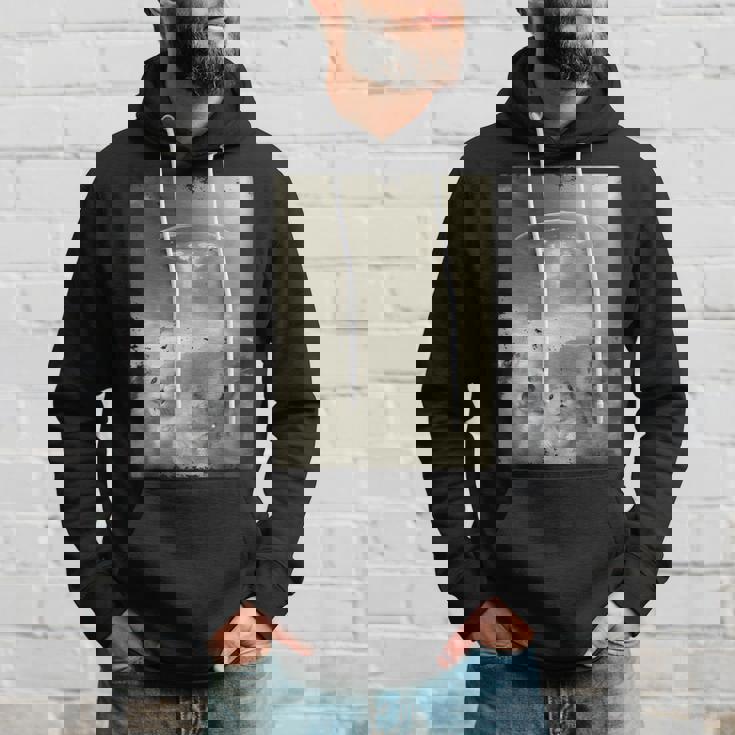 エイリアン Ufo の侵略 面白いハムスターの自撮り パーカー 彼への贈り物