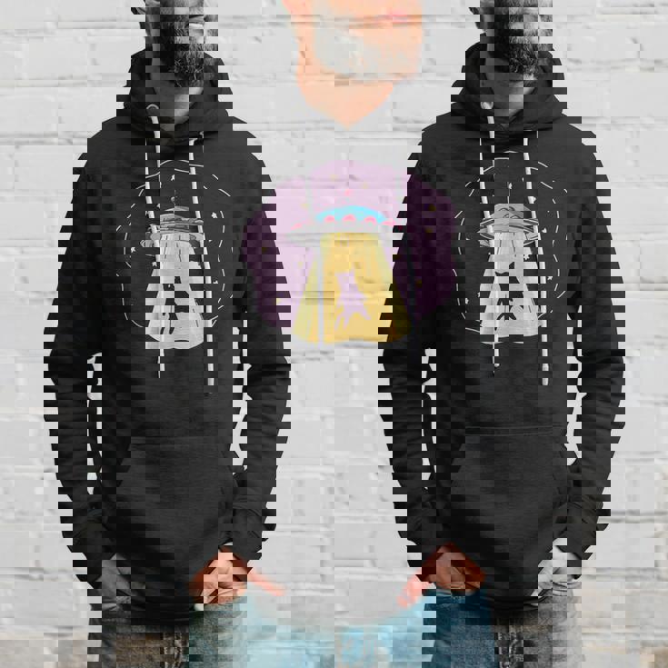 エイリアン Ufo ファニー キャット おもしろ 猫好き 猫飼い 猫 ネコ ねこ 黒猫 くろねこ好き 面白い パーカー 彼への贈り物