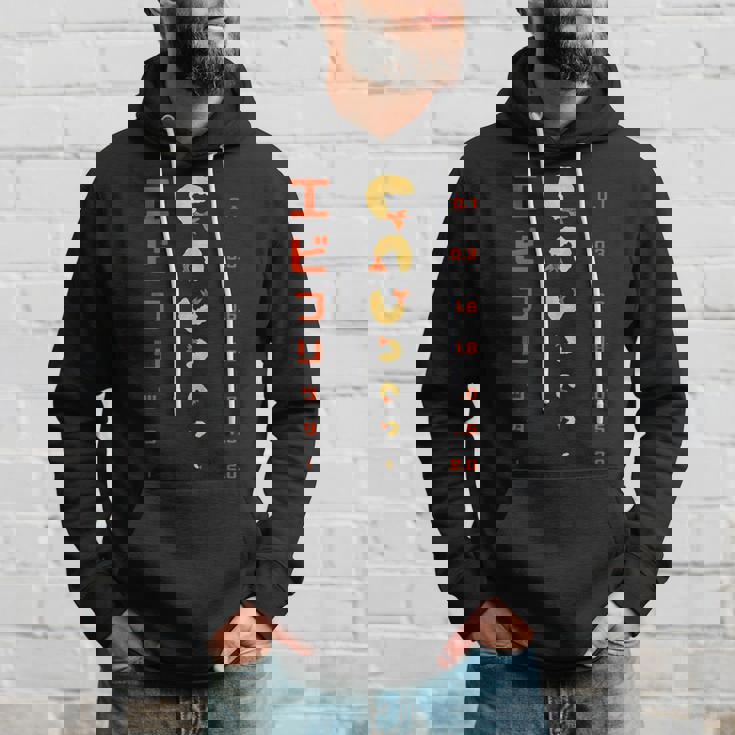 エビフリッター 視力検査 おもしろデザイン パーカー 彼への贈り物