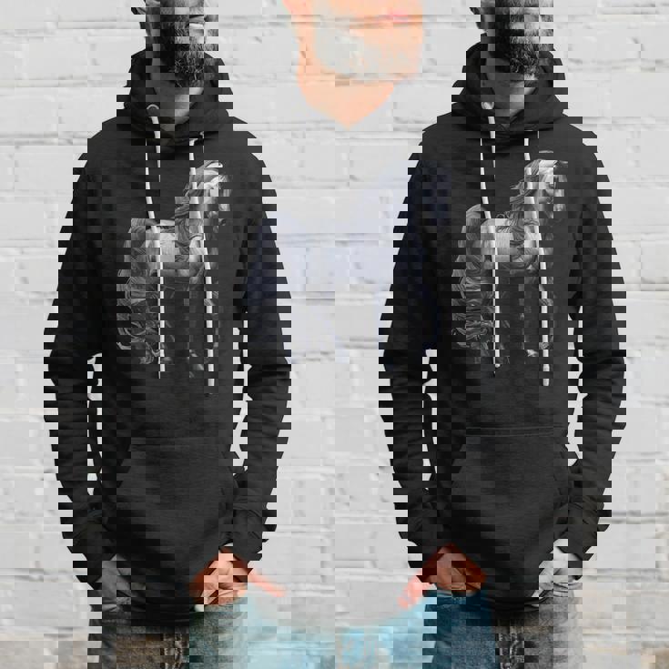 エレガントなアラビア馬のデザイン、馬好きに最適です。 パーカー 彼への贈り物