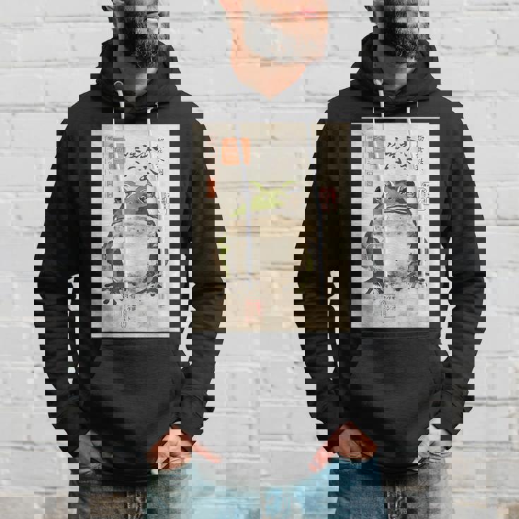 カエル浮世絵 アニメ 日本美術 パーカー 彼への贈り物