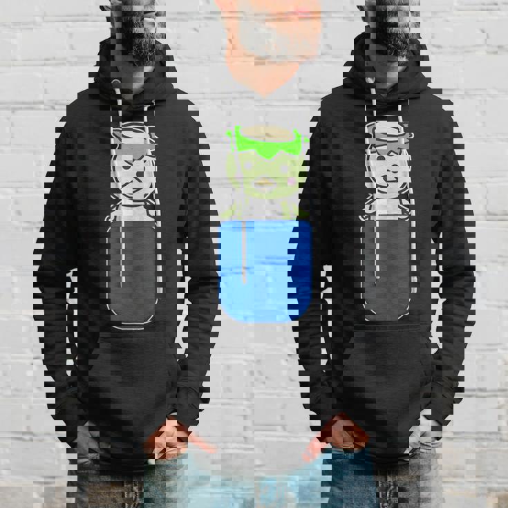 カッパ くん『いん・ざ・ぽけっと』河童【どうぶつフレンズ】きゅうり 妖怪 ゆるくて かわいい イラスト パーカー 彼への贈り物