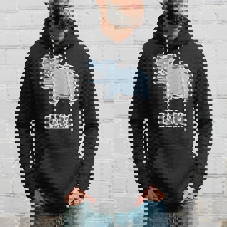 カバ くん Kaba【どうぶつフレンズ】動物園 ゆるくてかわいい キャラクター イラスト パーカー 彼への贈り物