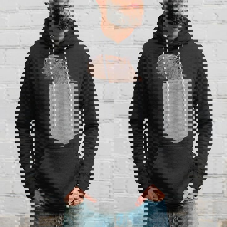 カピバラ フェイク ポケット カピバラ げっ歯類 げっ歯類 アニマル ノベルティ パーカー 彼への贈り物