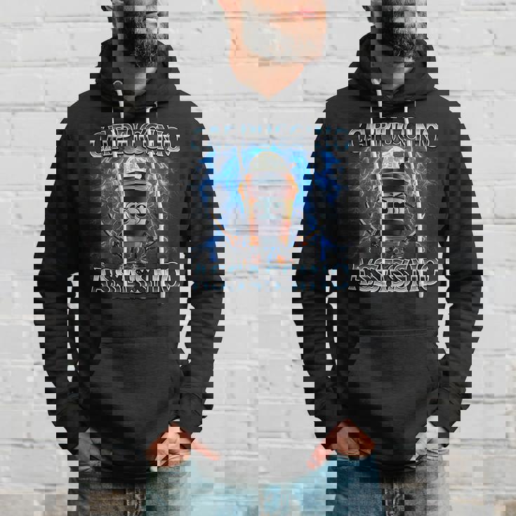 カプチーノ・アサシーノ イタリアンブレインロットミーム パーカー 彼への贈り物