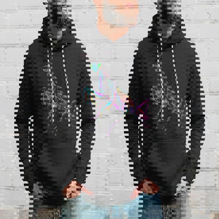 カマキリ カラフル 虫 昆虫 昆虫学 昆虫学者 パーカー 彼への贈り物