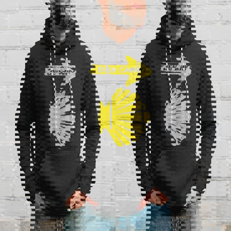 カミーノデサンティアゴの巡礼のシンボル、ブエンカミノシェル パーカー 彼への贈り物