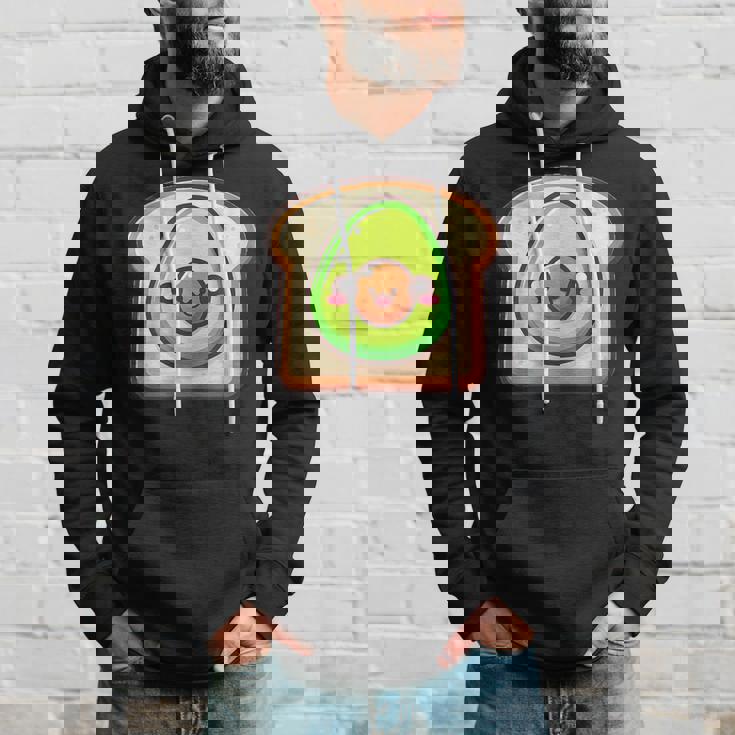 カワイイ アボカドトースト パーカー 彼への贈り物