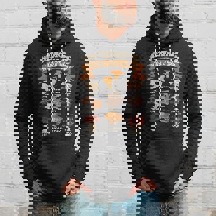 キノコ、好きなものキノコの種類 パーカー 彼への贈り物