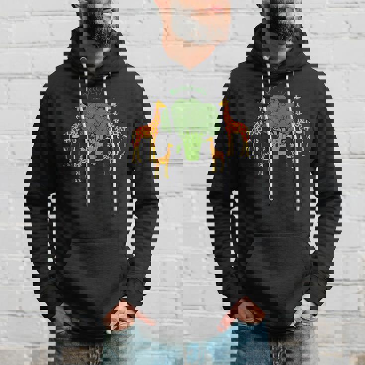 キリン ベジタリアンファミリー 食べる ブロッコリー パーカー 彼への贈り物