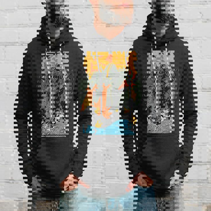 キングギドラ サンセット 和 パーカー 彼への贈り物