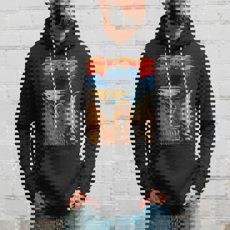 クッキー・マンチャーザ・スクリーム・ムンクモンスター・ジョーク パーカー 彼への贈り物