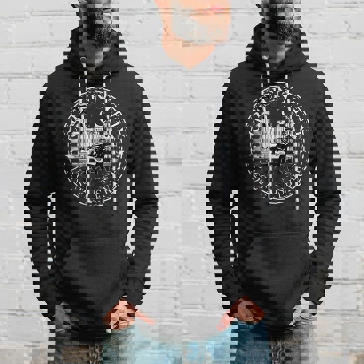 クレセントシティ 郵便サービス メッセンジャー カワウソ 三日月市 パーカー 彼への贈り物