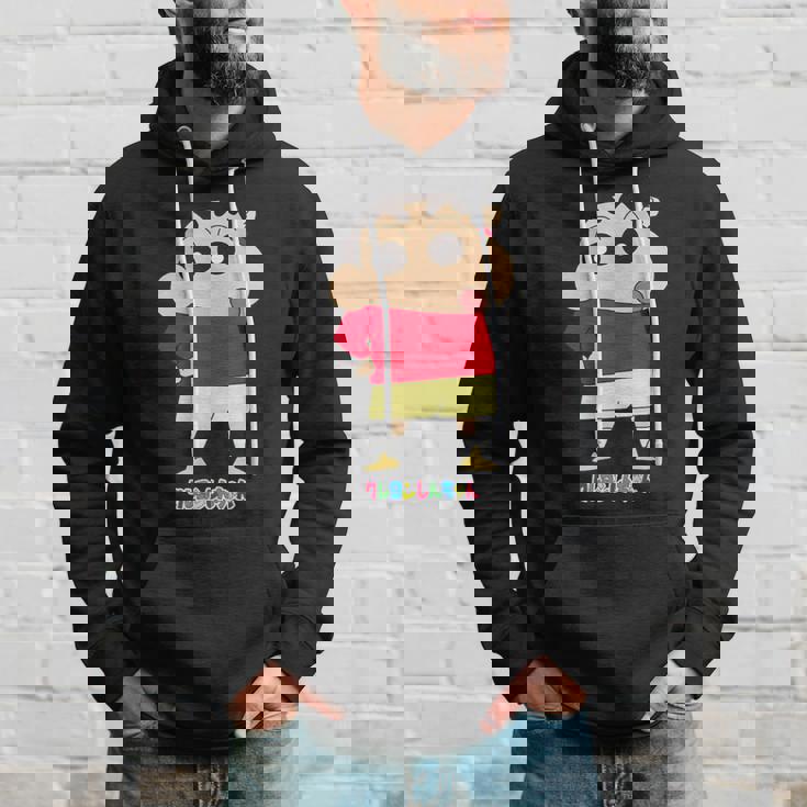 クレヨンしんちゃん しんちゃんは人気者 パーカー 彼への贈り物