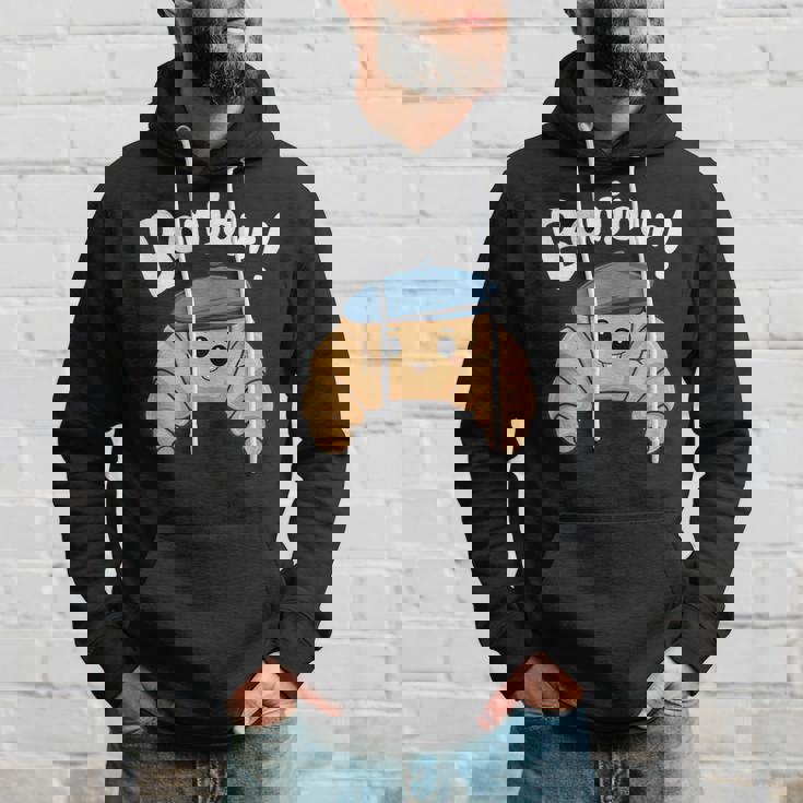 クロワッサン ボンジュール フレンチ 挨拶 フランス ベーキング 朝食 パーカー 彼への贈り物