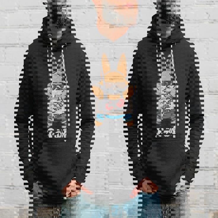 クールすぎるリラックスバニー パーカー 彼への贈り物