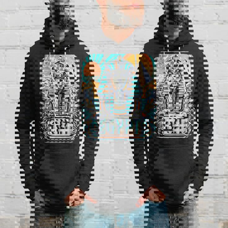 クールなエジプトスフィンクス旅行コスチュームエジプトのお土産。 パーカー 彼への贈り物