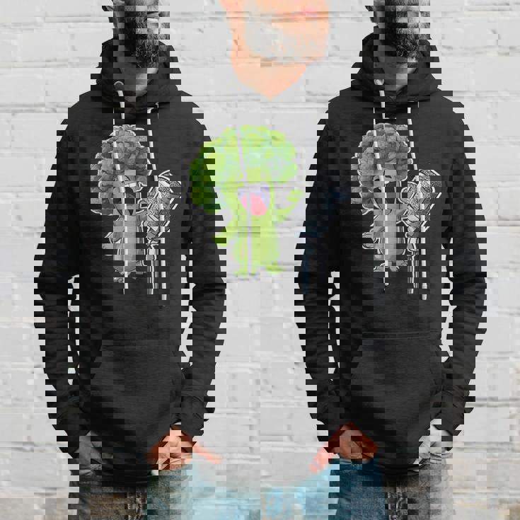 クールブロッコリー ベジタリアン ビーガン ベジタブルフード メンズ レディース パーカー 彼への贈り物