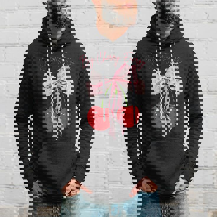 コケット さくらんぼのリボン ビッグチェリー エネルギー キュート コケット パーカー 彼への贈り物