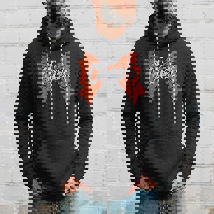 コケット オレンジ チア リボン スポーツ チアリーダー チアリーディング パーカー 彼への贈り物