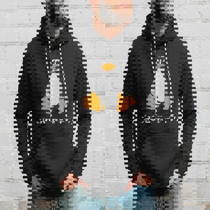 コンピューター -Udo Rm -Rf Tux Linux ペンギン プログラマー パーカー 彼への贈り物