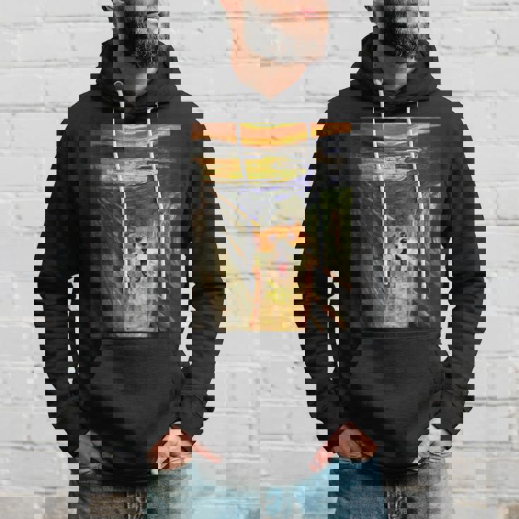 コーギー 面白いtシャツ 犬 ムンクの叫び かわいい メンズ 子供 おもしろ 服 ネタ わんこ パーカー 彼への贈り物