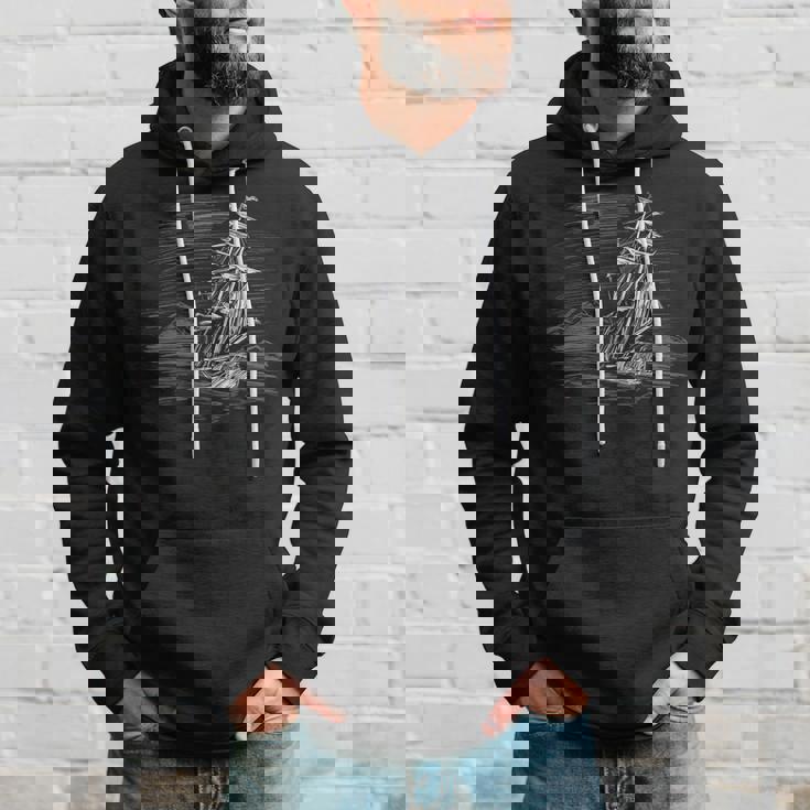 コース上の帆船 パーカー 彼への贈り物