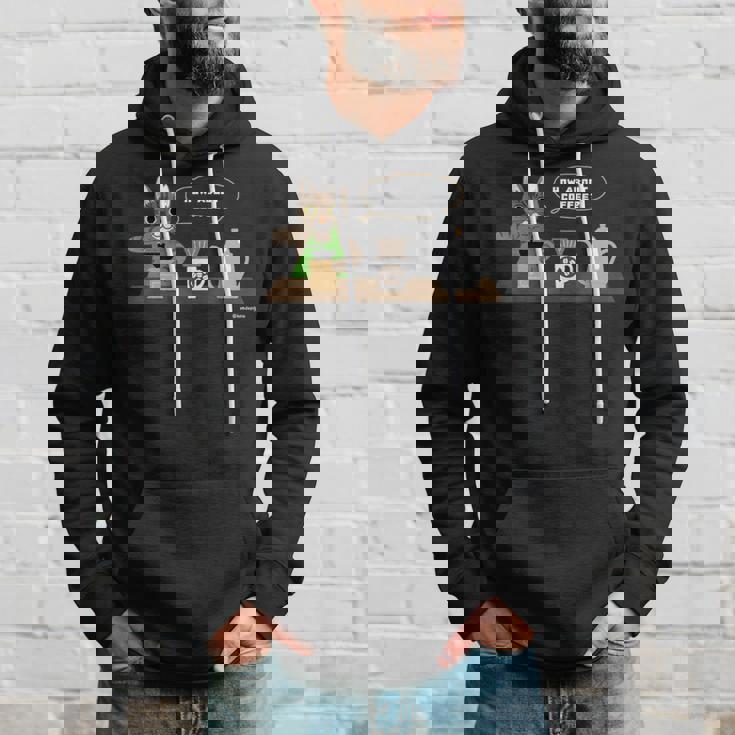 コーヒーいかが？ 猫 コーヒー パーカー 彼への贈り物