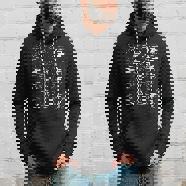 コーヒー柄 カフェイン エスプレッソ カプチーノ カフェインレス カフェ パーカー 彼への贈り物