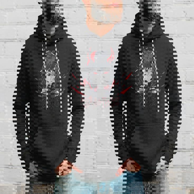 ゴシック アニメ 鬼 わいふ かわいい 日本 漫画 ヴェイパーウェーブ パーカー 彼への贈り物