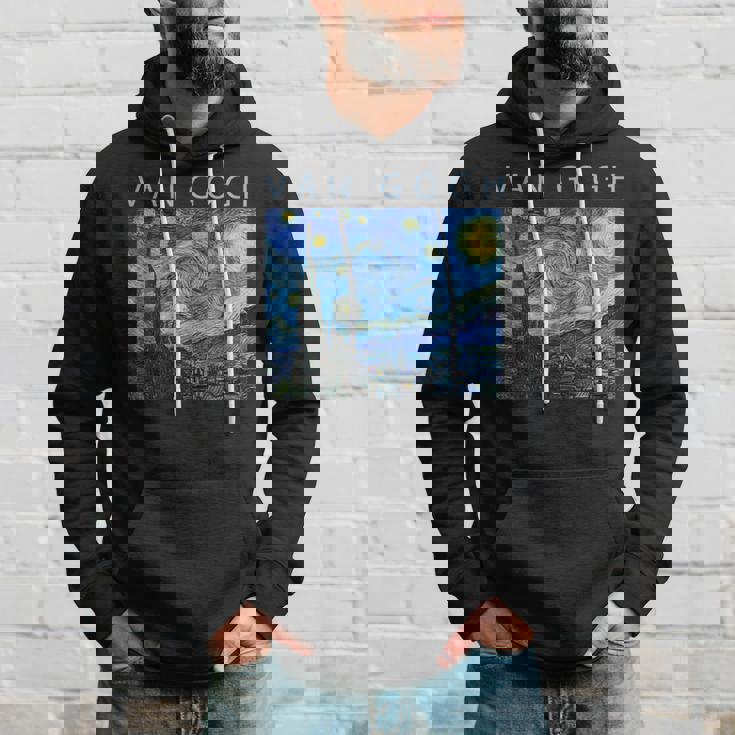 ゴッホ 面白いtシャツ おもしろ アート 星月夜 印象派 絵画 メンズ レディース 面白い 服 美術 ネタ パーカー 彼への贈り物