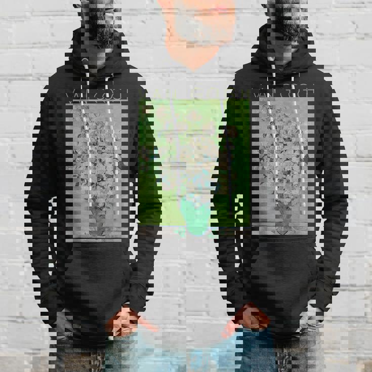 ゴッホローズアートスプリング パーカー 彼への贈り物