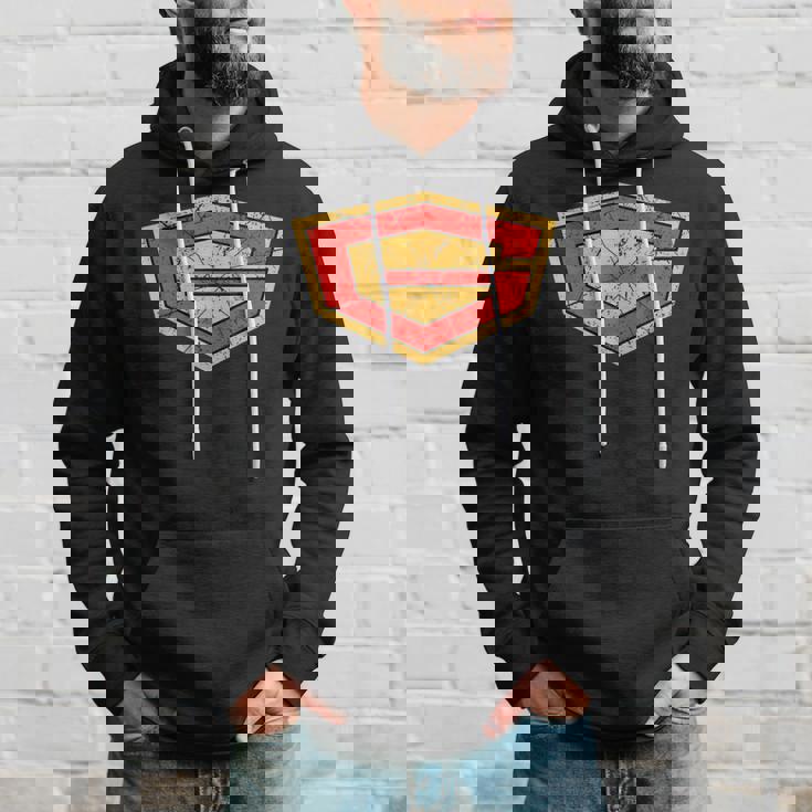 サイエンス忍者チーム ガッチャマン ビンテージアニメーションシリーズロゴ パーカー 彼への贈り物