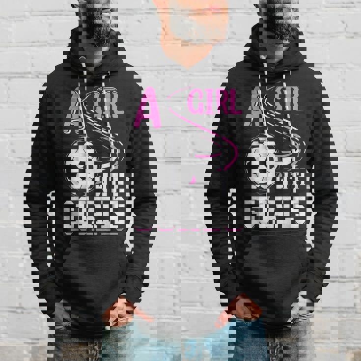 サッカーでゴールを決めた少女 パーカー 彼への贈り物