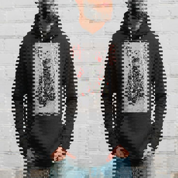 サムライ戦士 カエル グラフィック カッコいい 日本美術 カエル パーカー 彼への贈り物