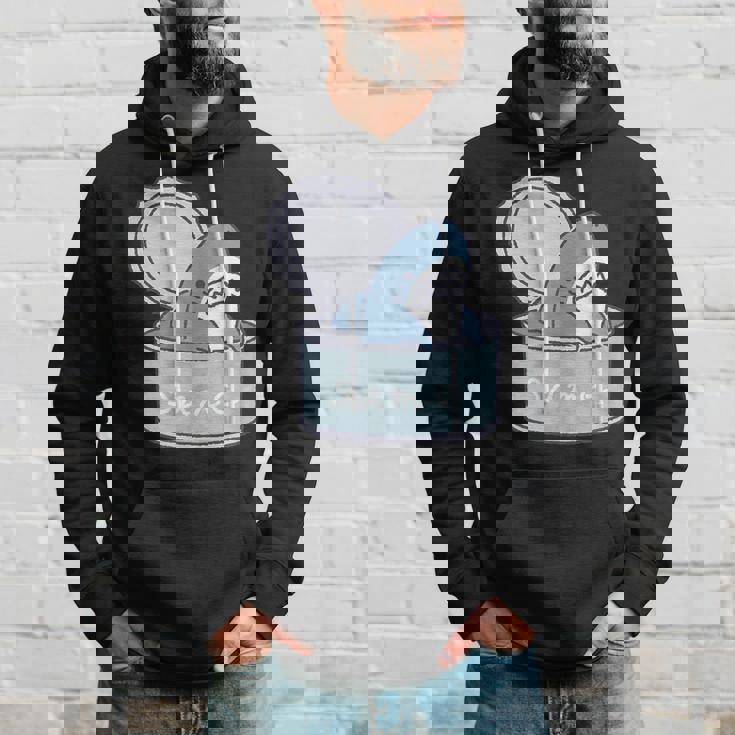 サメの缶詰め パーカー 彼への贈り物