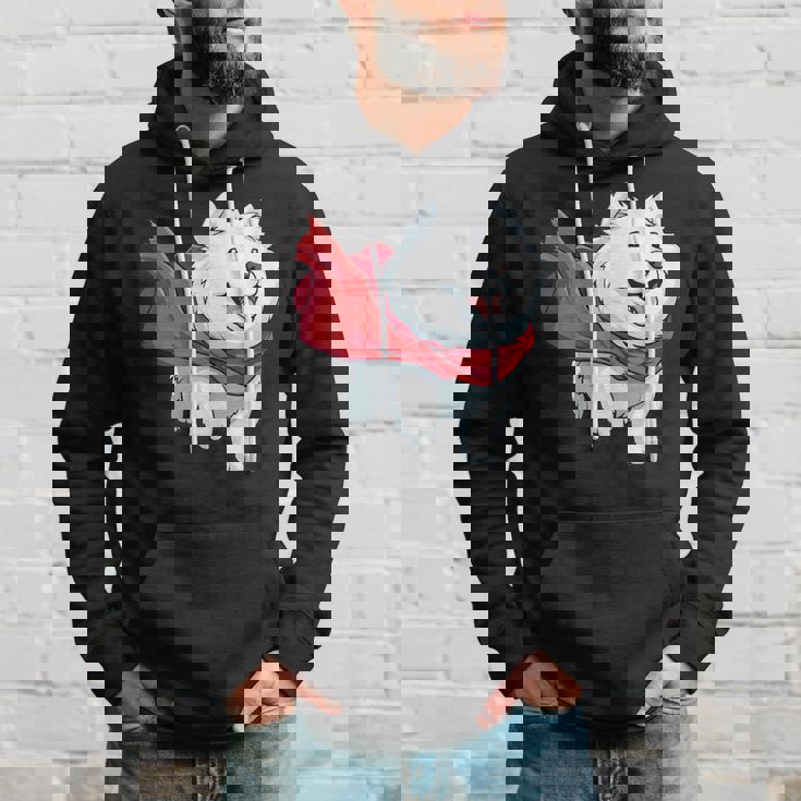 サモエド犬-サモエド パーカー 彼への贈り物