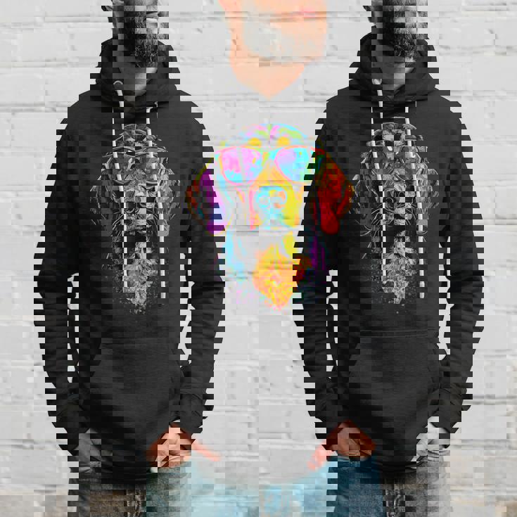 サングラスをかけたビーグル ビーグル子犬 かわいい イングリッシュビーグル パーカー 彼への贈り物