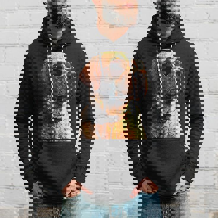 サングラスをかけたラブラドール・レトリバー 愛犬ラブラドール パーカー 彼への贈り物