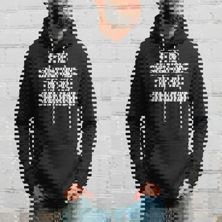 シェナンワン、面白いシェナニガンズ、聖パトリックデー、シェナニガンズ パーカー 彼への贈り物