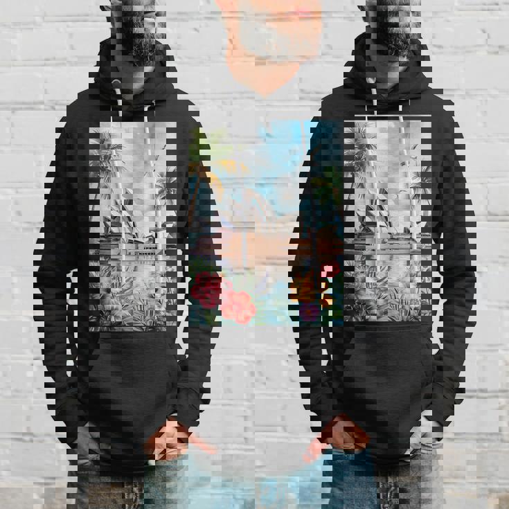 シドニーオペラハウスと南国の自然 パーカー 彼への贈り物