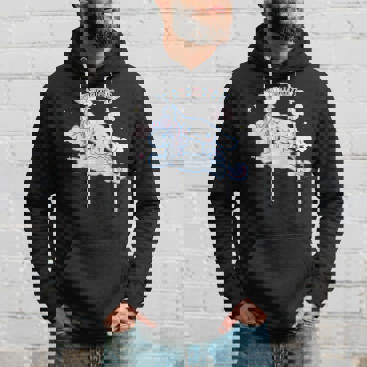 シナモロール ユニコーン ダークカラー パーカー 彼への贈り物