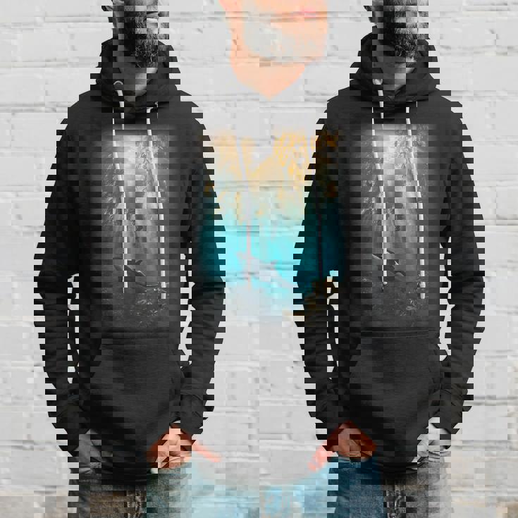 シャチが特徴的なシャチ。 パーカー 彼への贈り物