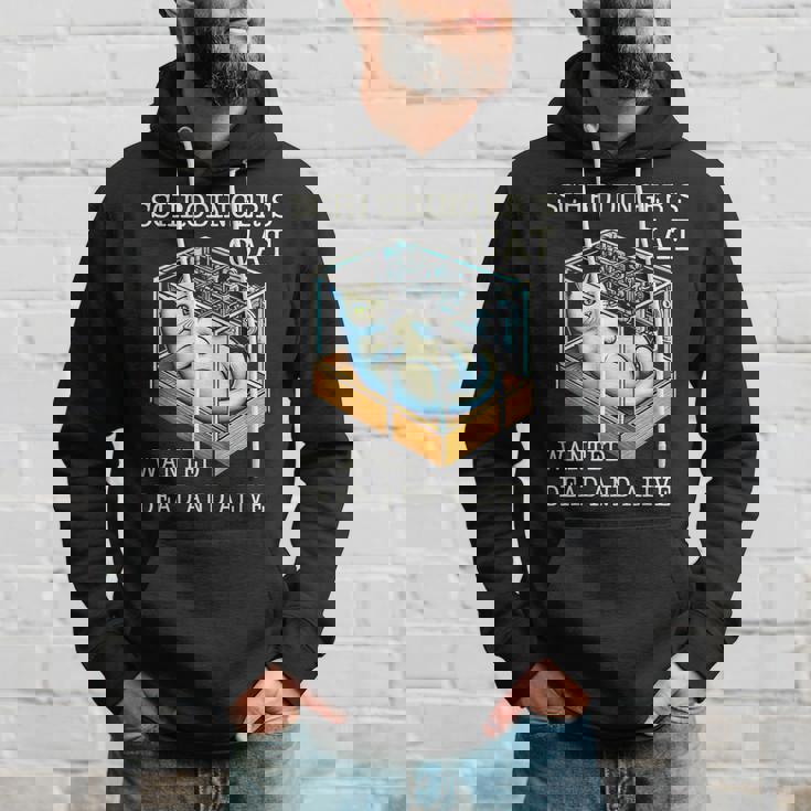 シュレディンガーの猫指名手配教授 科学物理教師 パーカー 彼への贈り物