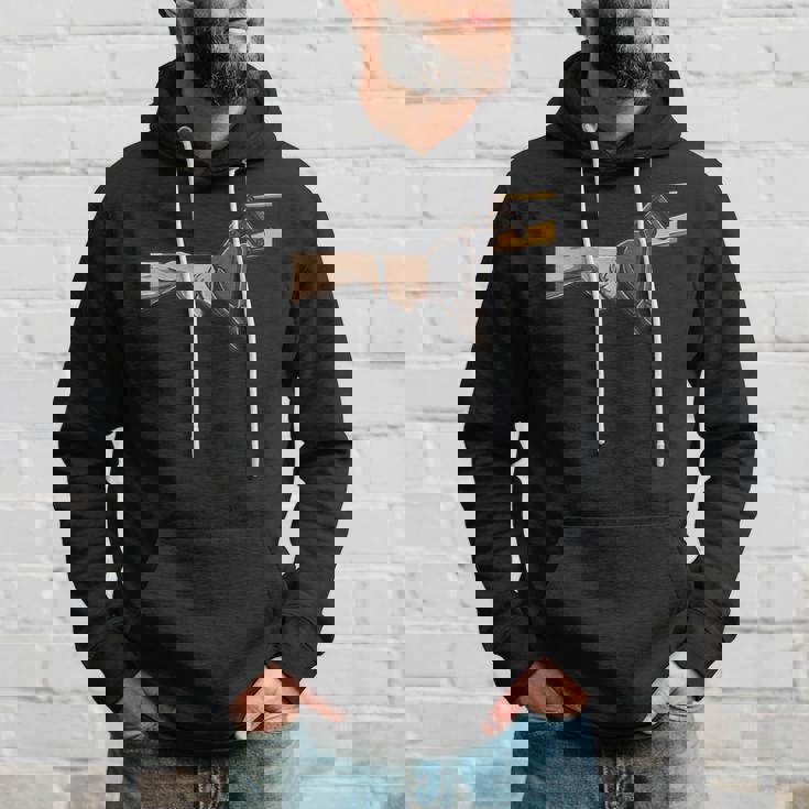 ショベルカー バケット 拳 バンプダッド ジョーク 面白い相棒 人生用 パーカー 彼への贈り物