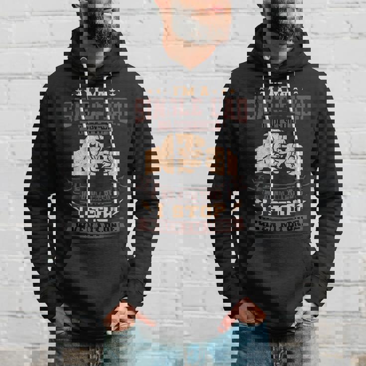 シングルパパ唯一の親ソロペアレントフッドローン・ファーザー パーカー 彼への贈り物