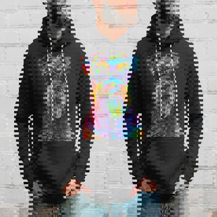 ジャイアントシュナウザー愛好家 ポップアート 面白い ジャイアントシュナウザー 犬 パーカー 彼への贈り物